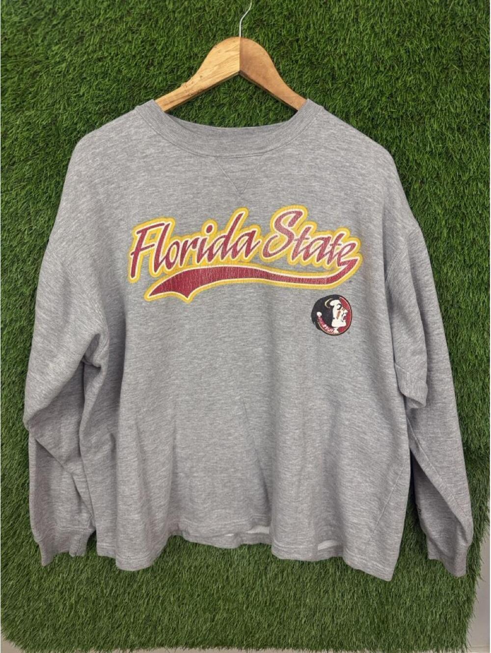 Florida State Seminoles Script Logo Crewneck Sweatshirt